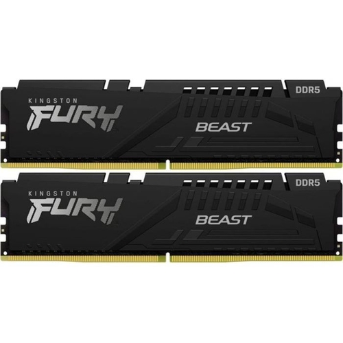Модуль памяти DDR5 2x32GB/5600 Kingston Fury Beast Black (KF556C36BBE2K2-64)