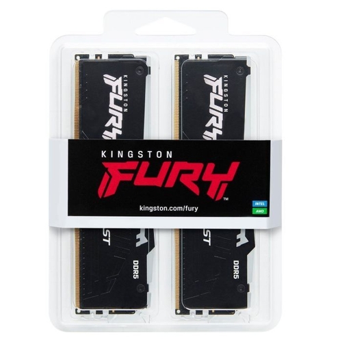 Пам'ять ПК Kingston DDR5 64GB KIT (32GBx2) 5600 FURY Beast