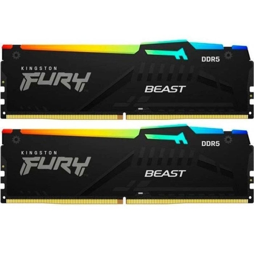 Пам'ять ПК Kingston DDR5 64GB KIT (32GBx2) 5600 FURY Beast