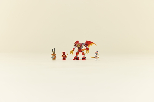 Конструктор LEGO Ninjago Бойовий набір робота Дракона Кая