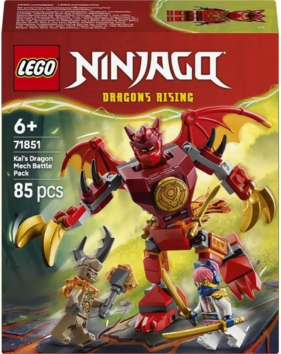 Конструктор LEGO Ninjago Бойовий набір робота Дракона Кая