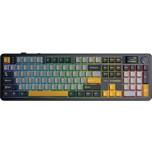 Клавиатура беспроводная Aula F108 Pro Black (6978080501295)