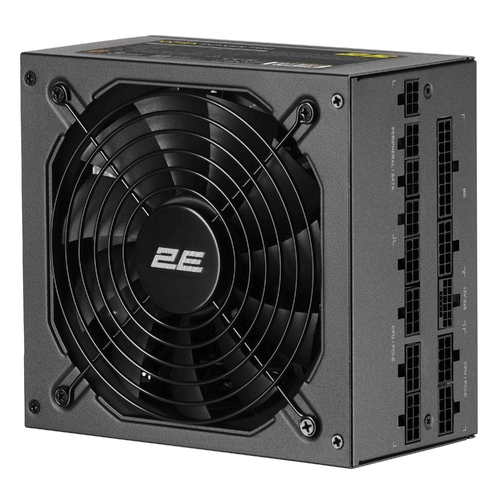 Блок живлення  2E GAMING Extra Power Pro ATX3.1 GEN5.0  (1200W), >90%, 80+ Gold, 140мм, 1xMB 24pin(20+4), 2xCPU 8pin(4+4), 3xMolex, 9xSATA, 6xPCIe 8pin(6+2), 1xPCIe GEN5 16pin, Full Modular