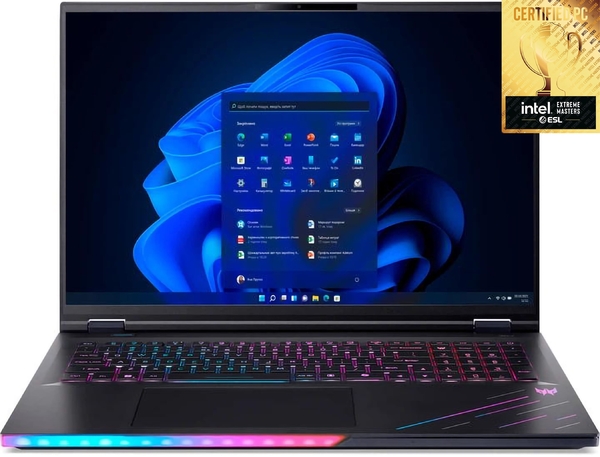 Ноутбук Acer Predator Helios 18 PH18-73-96KF (NH.QVWEU.001) Abyssal Black