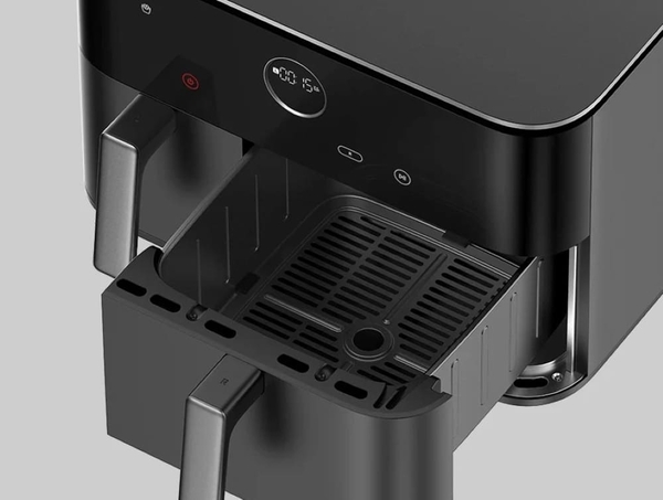 Мультипіч Xiaomi Dual Zone Air Fryer 10L 2700Вт, чаша-10л, сенсорне управл., пластик, чорний