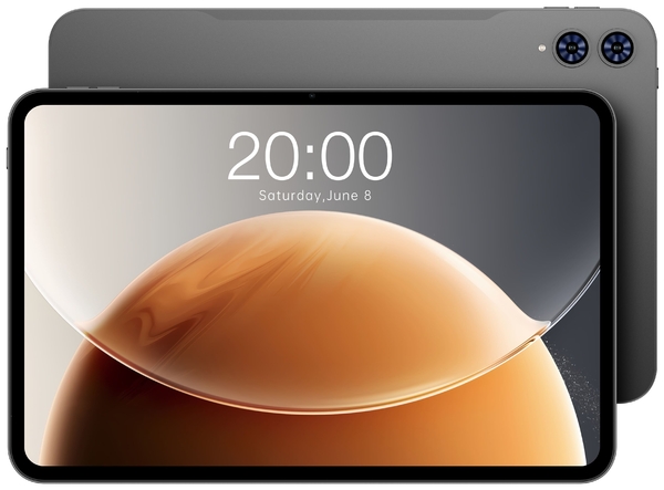 Планшет Teclast T65 13.4" 8ГБ, 128ГБ, LTE, 8000мА•год, Android, сірий