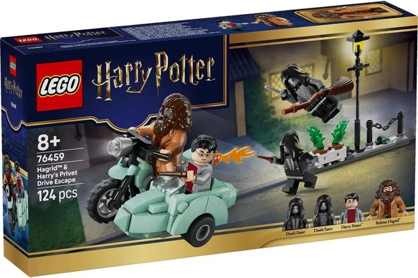 Конструктор LEGO Harry Potter Геґрід і Гаррі: Втеча з Тисової вулиці