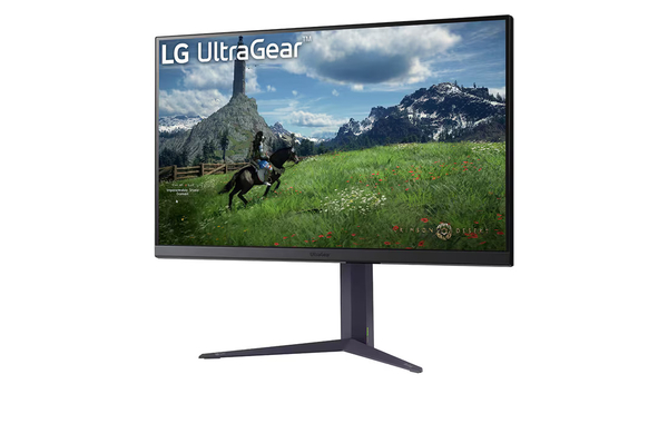Монітор LG 31.5" 32GS85Q-B 2xHDMI, DP, USB, Audio, NanoIPS, 2560x1440, 180Hz, 1ms, DCI-P3 98%, G-SYNC, FreeSync, Pivot, HDR10