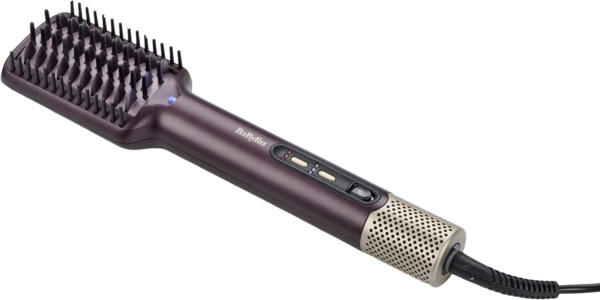 Фен-щітка Babyliss Air Power, 900Вт, 3 режими, хол. обдув, 2 насадки, фіолетовий