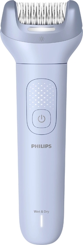 Епілятор Philips Series 8000 дисковий, аккумул., пінцет.-32, волог.+сух., насадок-4, чохол біло-голубий