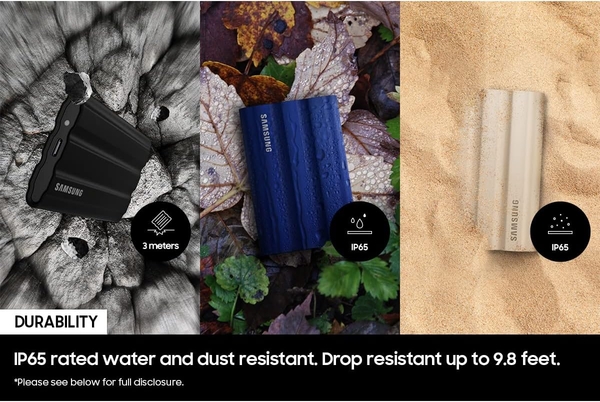 Накопитель внешний SSD 2.5" USB 4.0TB Samsung T7 Titan Gray (MU-PC4T0T/WW)