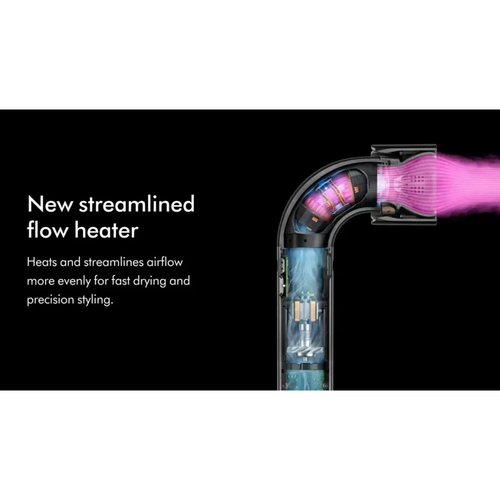 Фен Dyson HD17 Supersonic R Jasper/Plum, 1700Вт, 3 режими, іонізація, хол. обдув, 5 насадок, фіолетовий