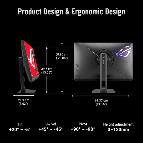 Монитор Asus 27" ROG Strix XG27JCG (90LM0CE0-B01371) IPS Black 180Hz