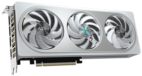 Відеокарта GIGABYTE GeForce RTX 5060 Ti 8GB GDDR7 AERO OC срібний