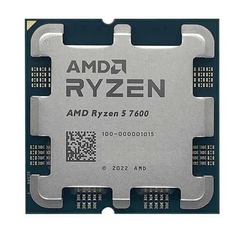 Процессор AMD Ryzen 5 7600 (3.8GHz 32MB 65W AM5) Tray (100-000001015)