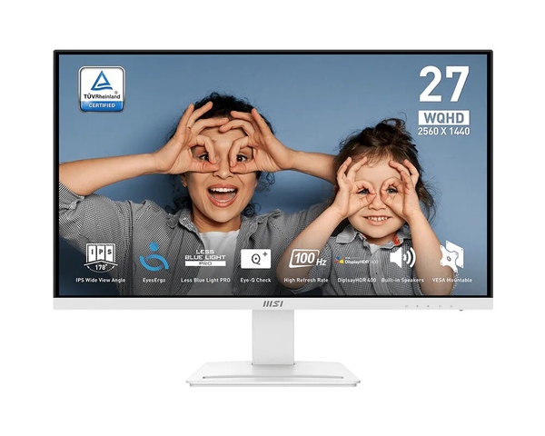 Монітор MSI 27" PRO MP273QW-E2 2xHDMI, DP, MM, IPS, 2560x1440, 100Hz, 1ms, sRGB 118%