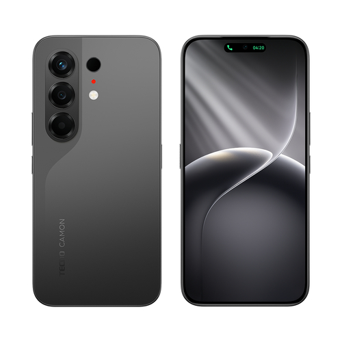Смартфон TECNO Camon 50 (CN5) 6.78" 12/256ГБ, 2SIM, 6500мА•год, Moonshadow Black