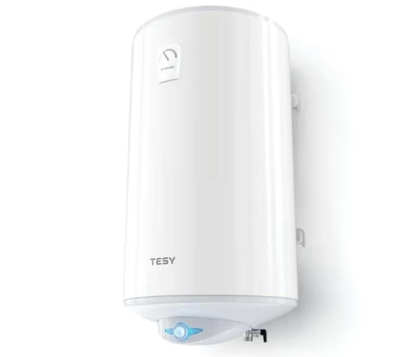 Водонагрівач електр. TESY Anticalc REV 80 круглий GCR 804416D B14 TBRC, 80л, 1,6кВт, сухий тен, ун. монтаж, мех. кер-ння, C, білий