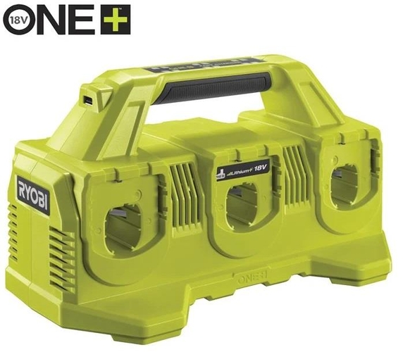 Зарядний пристрій Ryobi ONE+ RC18640 18В 4А 6-портовий