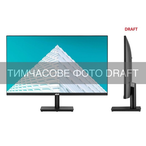 Монітор 2E 23.8" C2426B D-Sub, HDMI, IPS, 144Hz, FreeSync