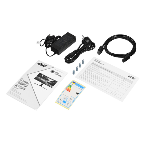 Монітор 2E GAMING 34" R3426B 2xHDMI, DP, VA, 3440x1440, 200Hz, 1ms, NTSC 85%, CURVED, FreeSync, HAS