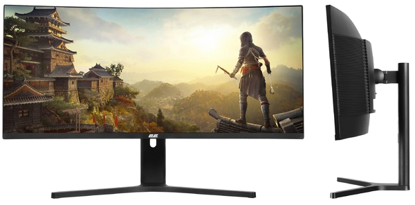 Монітор 2E GAMING 34" R3426B 2xHDMI, DP, VA, 3440x1440, 200Hz, 1ms, NTSC 85%, CURVED, FreeSync, HAS