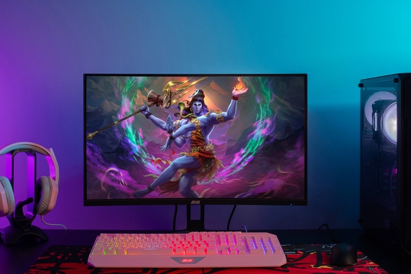 Монітор 2E GAMING 27" R2726B HDMI, DP, MM, VA, 200Hz, 1ms, CURVED, FreeSync