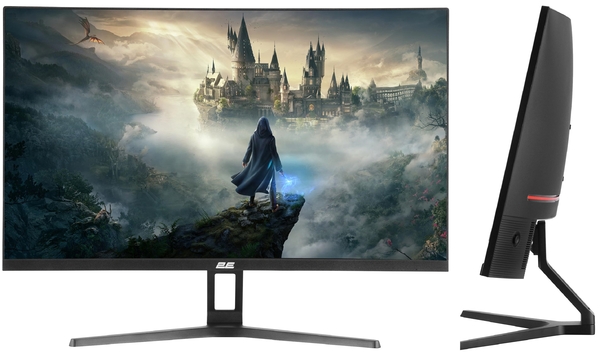 Монітор 2E GAMING 27" R2726B HDMI, DP, MM, VA, 200Hz, 1ms, CURVED, FreeSync