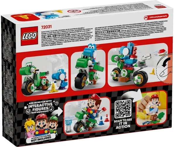 Конструктор LEGO Super Mario Mario Kart – Yoshi Bike