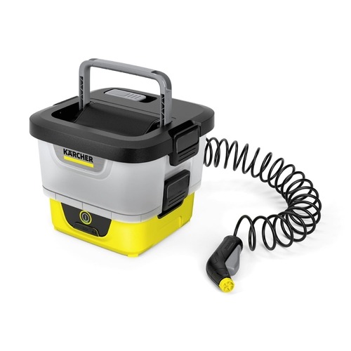 Мінімийка низького тиску акумуляторна Karcher OC 4 120л/год шланг 2.8м бак для води 8л 3.082кг USB-C