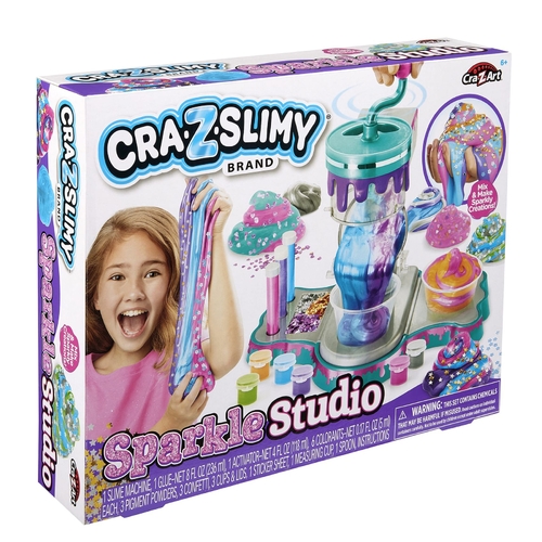 Слайм Cra-Z-Art Glitter Sparkle Studio, набір 22од
