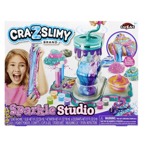 Слайм Cra-Z-Art Glitter Sparkle Studio, набір 22од
