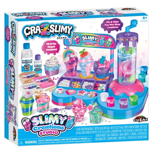 Слайм Cra-Z-Art Slimy Creations Studio, набір 40од