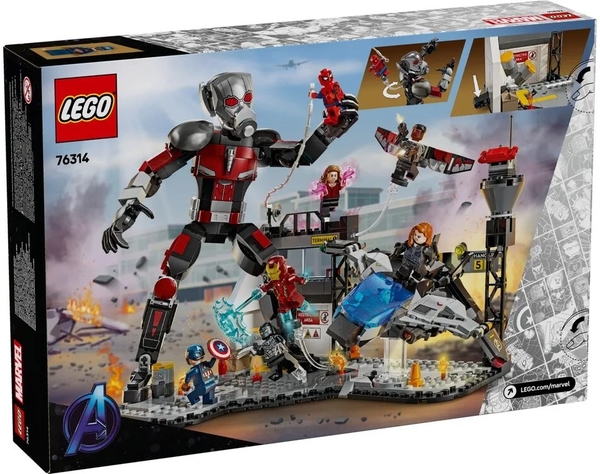 Конструктор LEGO Super Heroes Перший месник: Протистояння Пригодницька битва