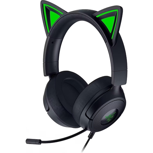 Гарнітура Razer Kraken Kitty V3 X, mini-jack, 1.3м, чорний