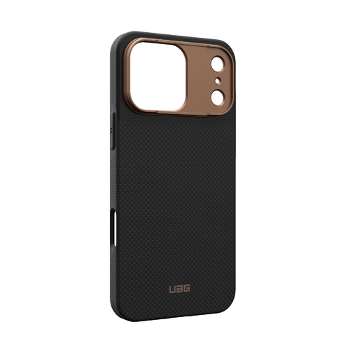 Чохол UAG для iPhone 17 Pro Max, Fibr Armr Magsafe, Kevlar Graphite/Bronze