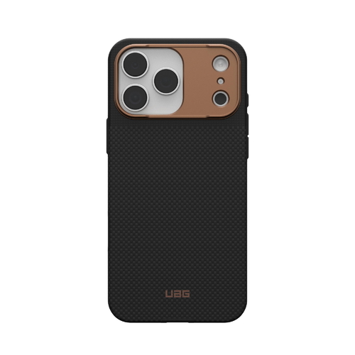 Чохол UAG для iPhone 17 Pro Max, Fibr Armr Magsafe, Kevlar Graphite/Bronze
