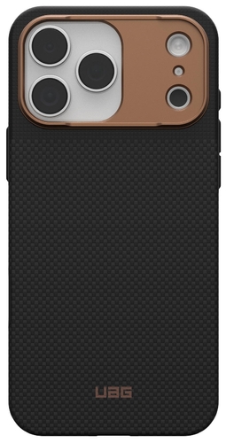 Чохол UAG для iPhone 17 Pro Max, Fibr Armr Magsafe, Kevlar Graphite/Bronze