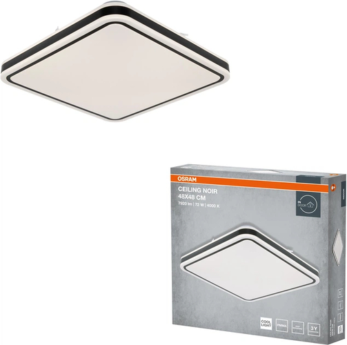 Світильник  НСП OSRAM CEILING NOIR 48x48см Square 72 W 4000 К