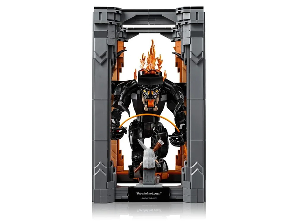 Конструктор LEGO Icons Володар перснів: Балроґ. Книжковий куточок