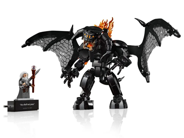 Конструктор LEGO Icons Володар перснів: Балроґ. Книжковий куточок