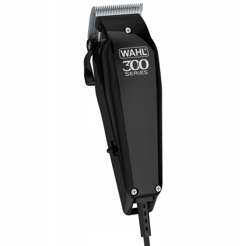 Машинка для стрижки Wahl Home Pro 300 Cordless, мережа+акум., вібраційний мотор, насадок-10, кейс, масло та ножиці у компл., сталь, чорний