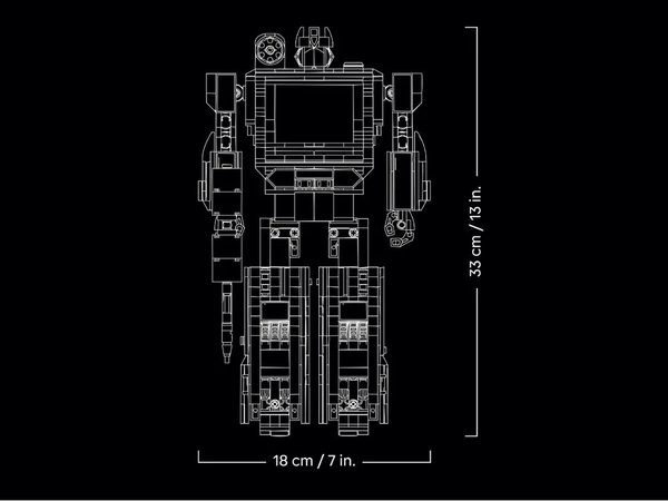 Конструктор LEGO Icons Transformers: Саундвейв