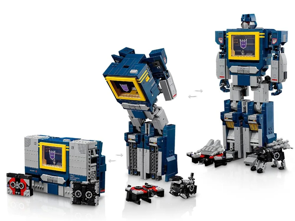 Конструктор LEGO Icons Transformers: Саундвейв