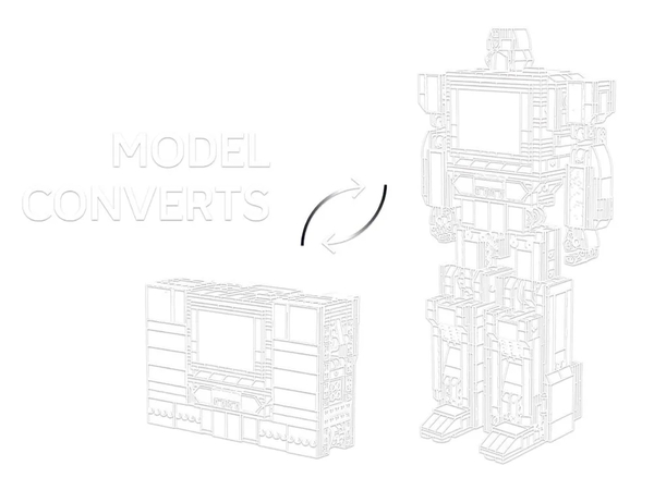 Конструктор LEGO Icons Transformers: Саундвейв