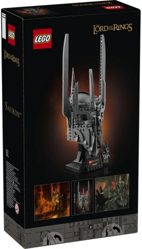 Конструктор LEGO Icons Володар перснів: шолом Саурона