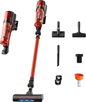 Пилосос Rowenta безпровідний X-Force 8.80 Animal, 250Вт, конт пил -0.44л, автон. робота до 45хв, НЕРА, чорно-червоний