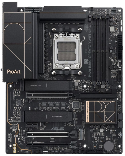 Материнcька плата ASUS PROART B850-CREATOR WIFI NEO sAM5 B850 4xDDR5 M.2 HDMI DP USB Type-C Wi-Fi BT ATX