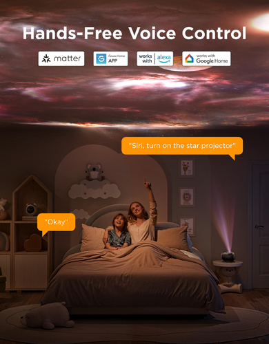 Зірковий проектор Govee H609D Galaxy Light Projector 2 Pro, RGB, WI-FI/Bluetooth, чорний