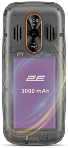 Мобільний телефон 2E E350 3.5" 2SIM, 3000мА•год, чорний
